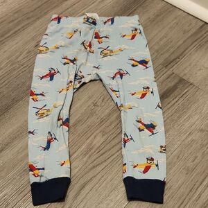 🐻 Kids Airplane Print Pajama Pants